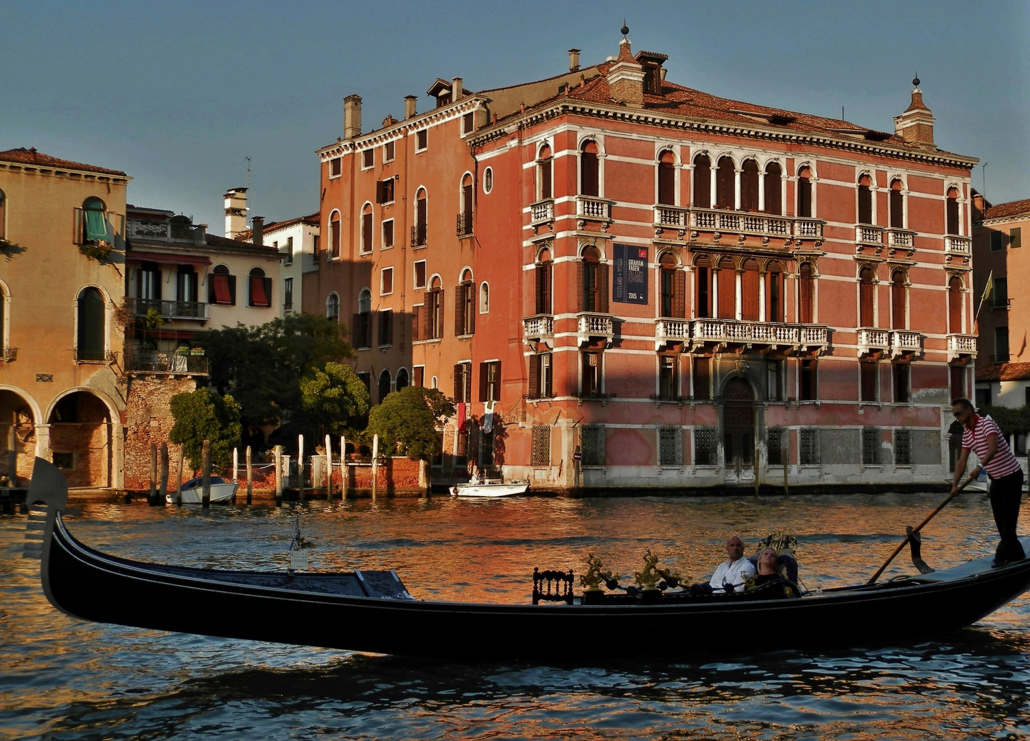 Palazzo Fontana Rezzonico...with Gondola