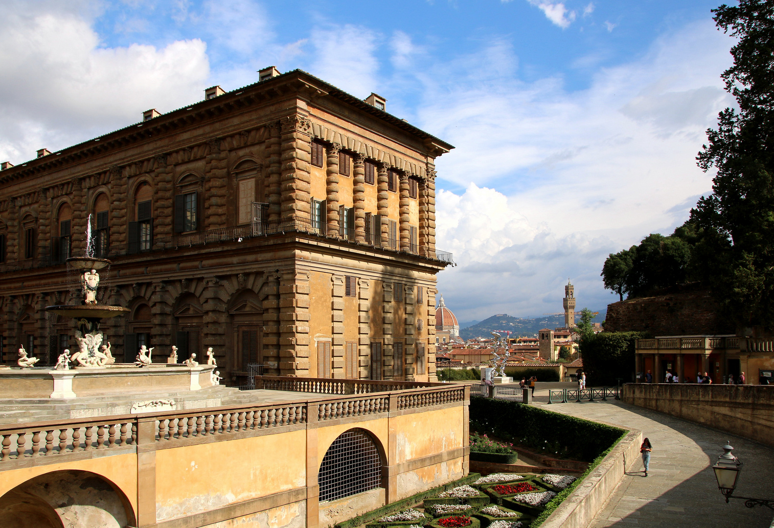 Palazzo Pitti und Boboli Gardens Foto & Bild architektur, europe