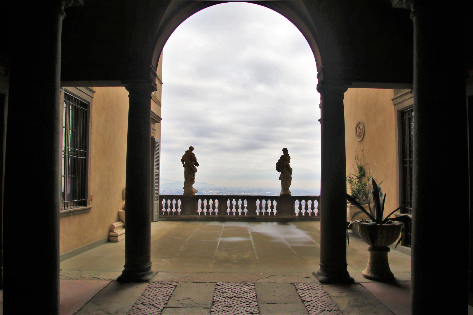 Palazzo Terzi über Bergamo