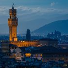 Palazzo Vecchio zur blauen Stunde