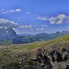  Pale di Martini, links: ist die südlichste Gruppe in den Dolomiten