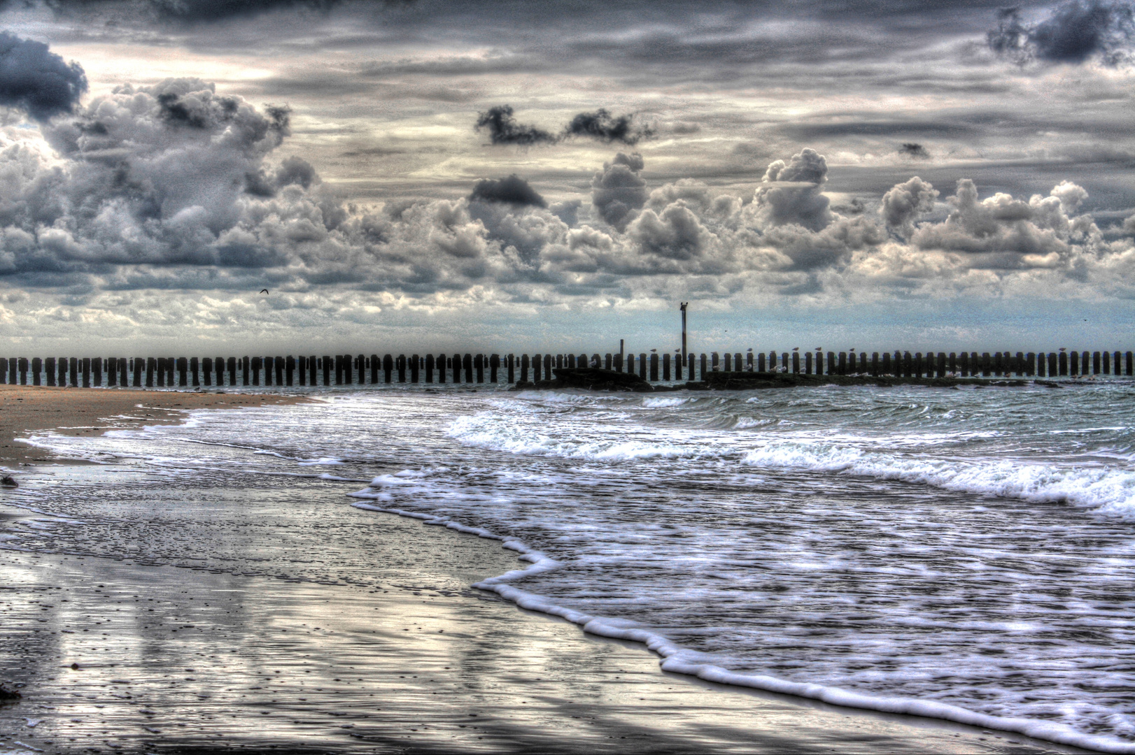 "Palen in West Kapelle, Zeeland" NL