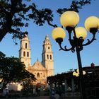 Palenque am Abend / Mexico