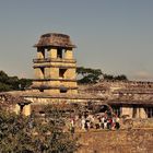 Palenque- Blick auf den Palast