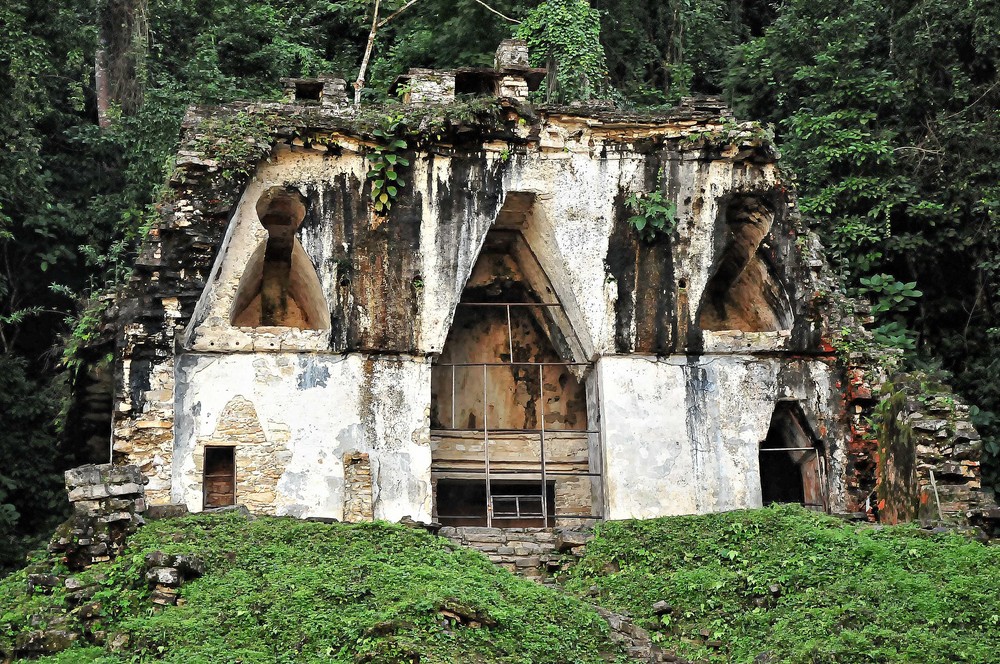 Palenque- Tempel des Blattkreuzes