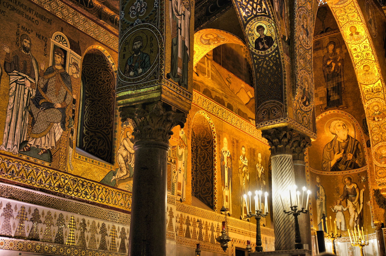 Palermo Innenansicht Kirche