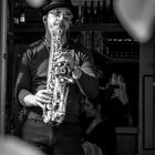 Palermo - Saxophonist in einem Café