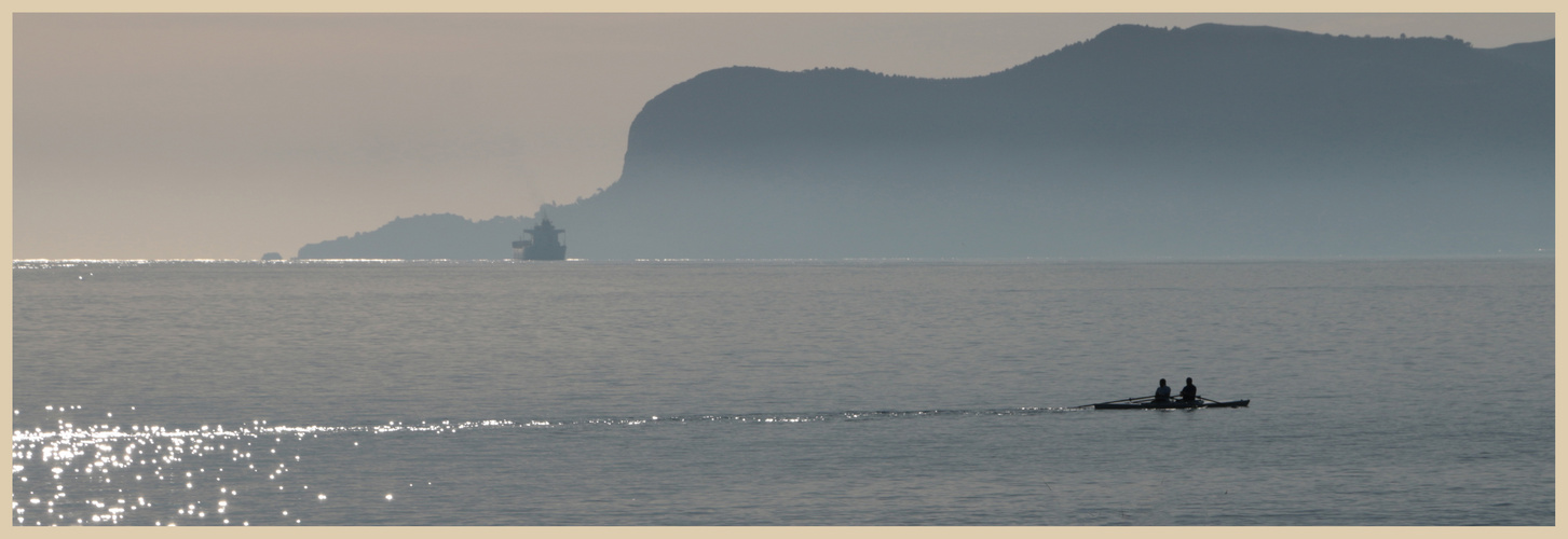 Palermo seafront early morning 1