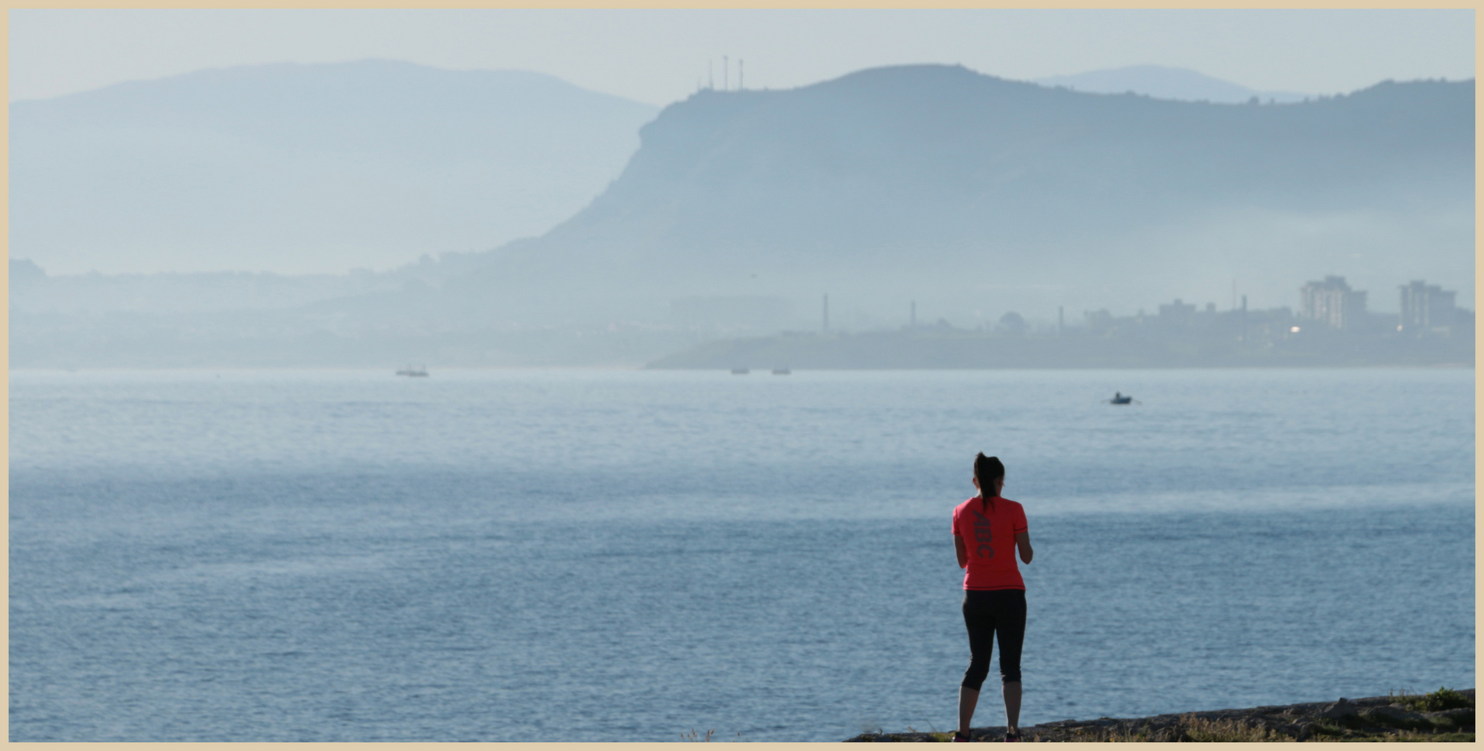 Palermo seafront early morning 2