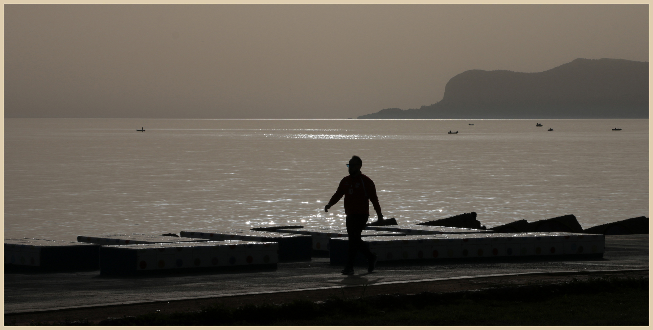 Palermo seafront early morning 8