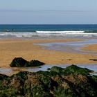 Palette de couleurs en bord de mer