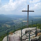 PALICNÍK ein Felsen über dem Ort Bílý Potok