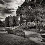 Palladio-Brücke im Luisium (sw)