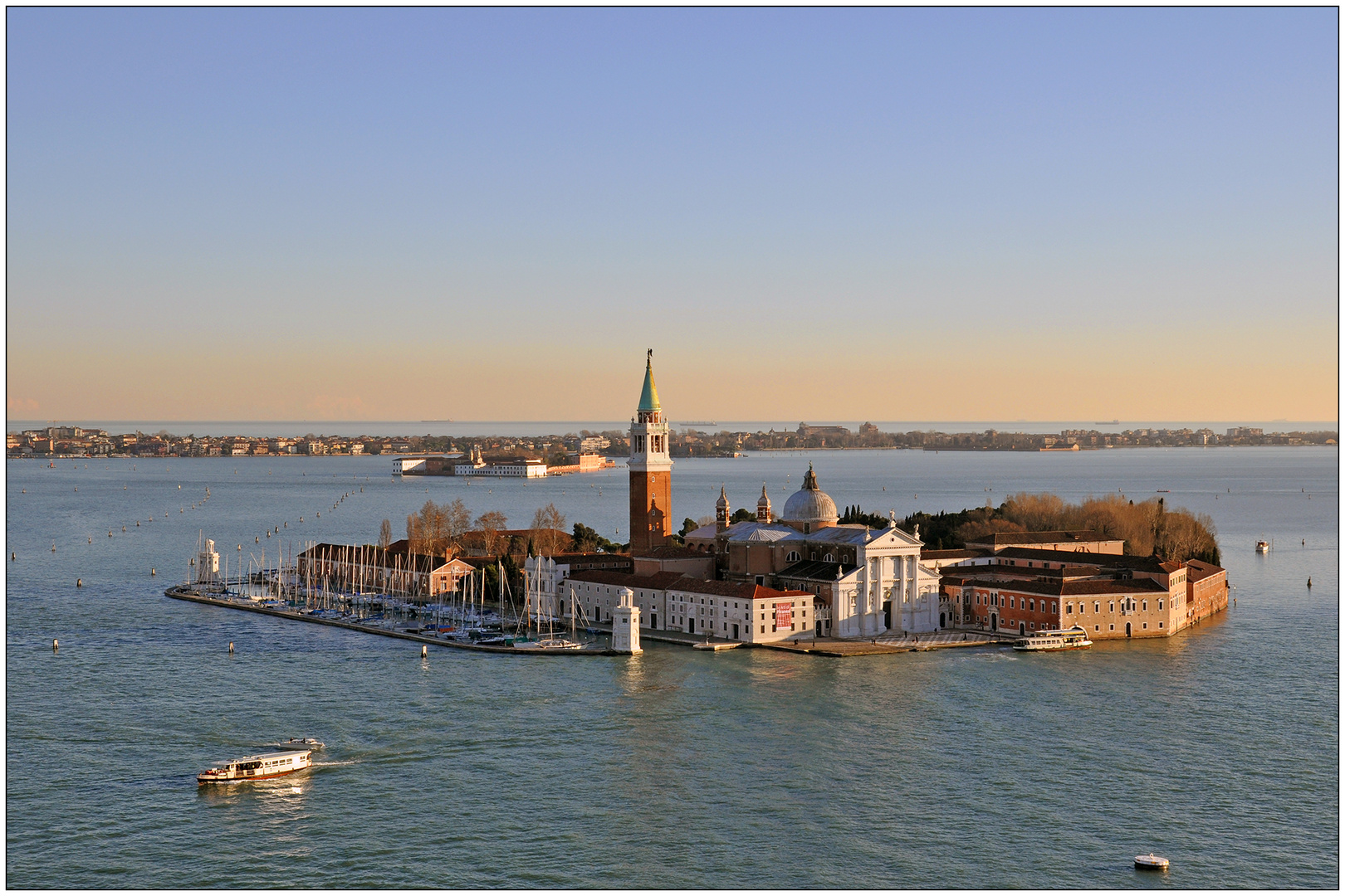 Palladio im Abendlicht