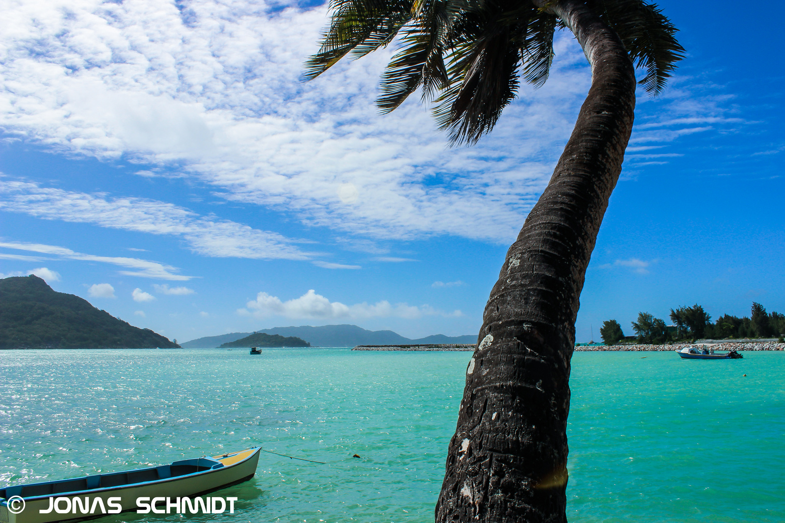 Palm Beach at Seychelles