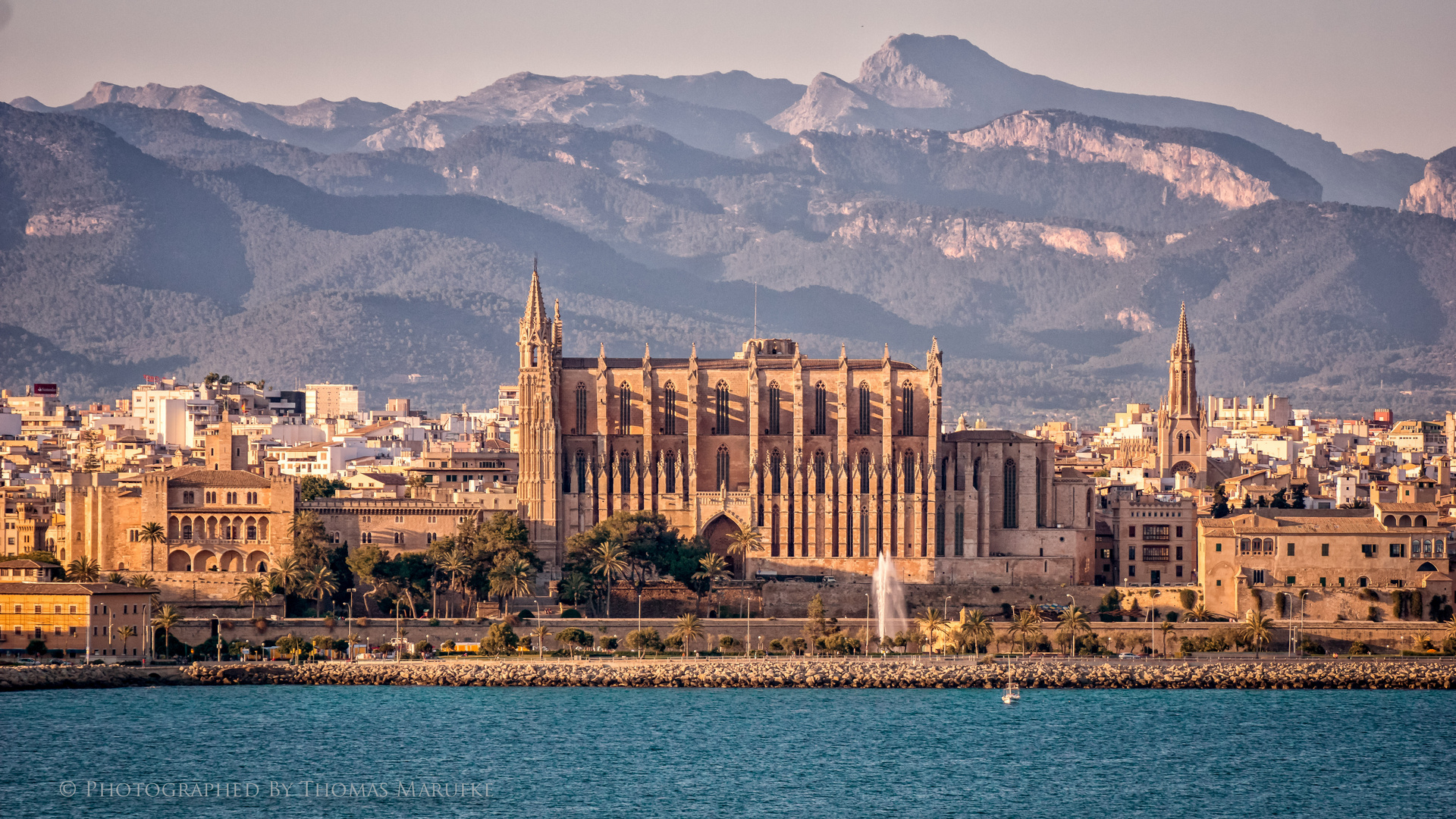 Palma At Sunset