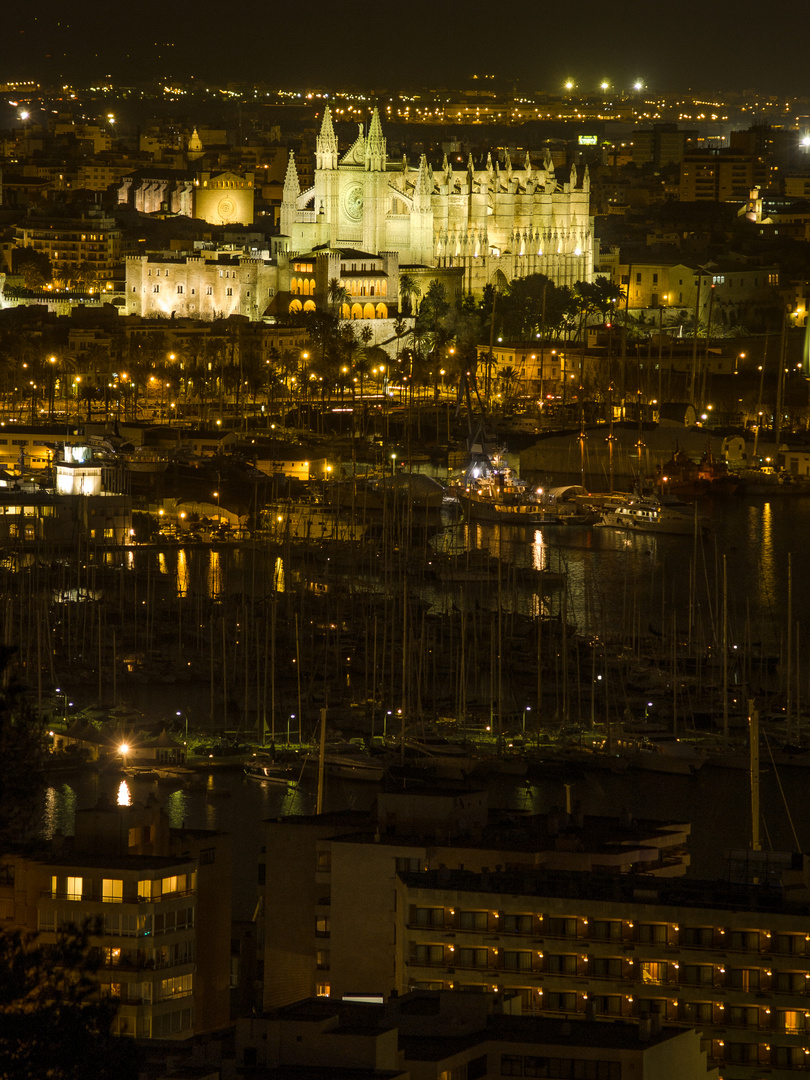 Palma bei Nacht