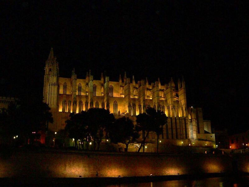Palma bei nacht