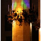 Palma Cathedral Pillar in Sunlight