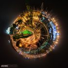 Palma de Mallorca - Yachthafen als Little Planet