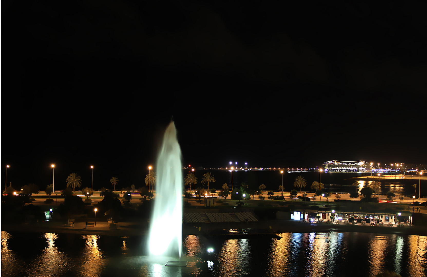 Palma di maiorca la notte