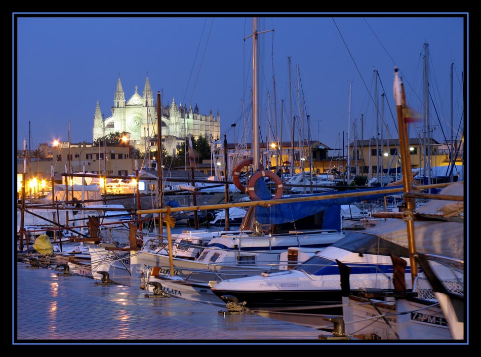 Palma Hafen und Katedrale La Seu