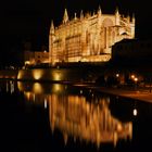 palma´s cathedral at night