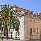 Palmen in der Altstadt von Corfu 1