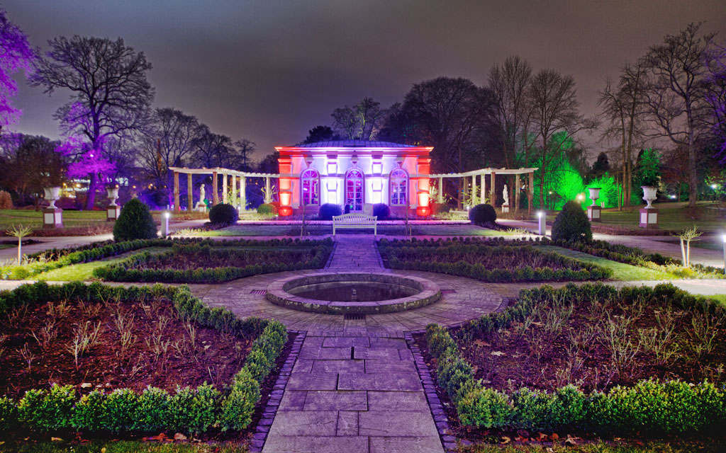 Palmengarten Frankfurt - Winterlicht 2 Foto & Bild ...