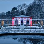 Palmengarten im Winterkleid