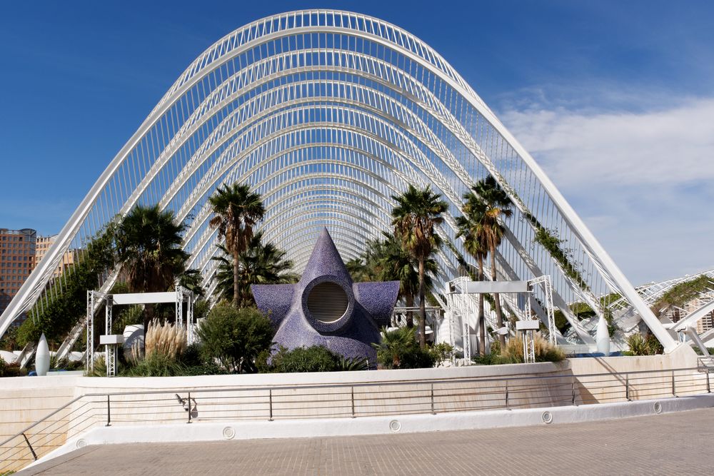 Palmengarten Stadt der Künste und Wissenschaft in Valencia