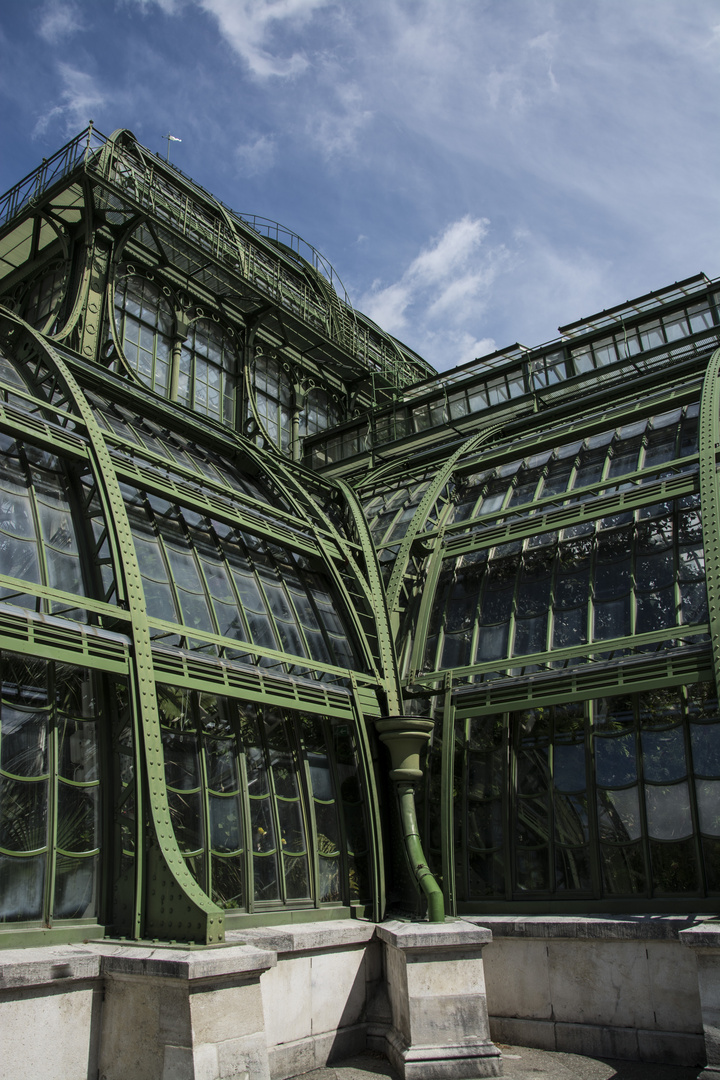 Palmenhaus im Park Schloss Schönbrunn