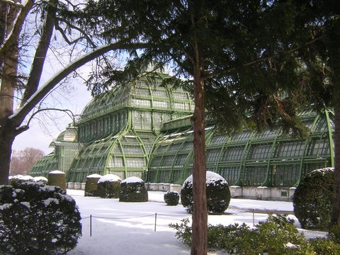 "Palmenhaus": Serre du parc de Schönbrunn