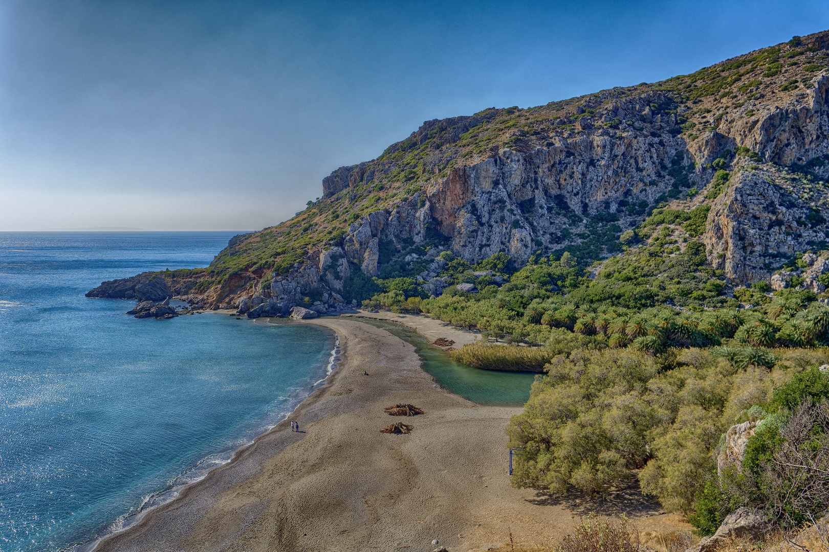 Palmenstrand von Preveli