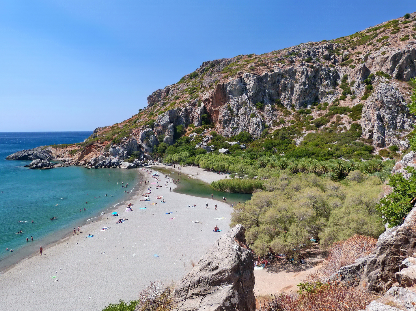 Palmenstrand von Preveli