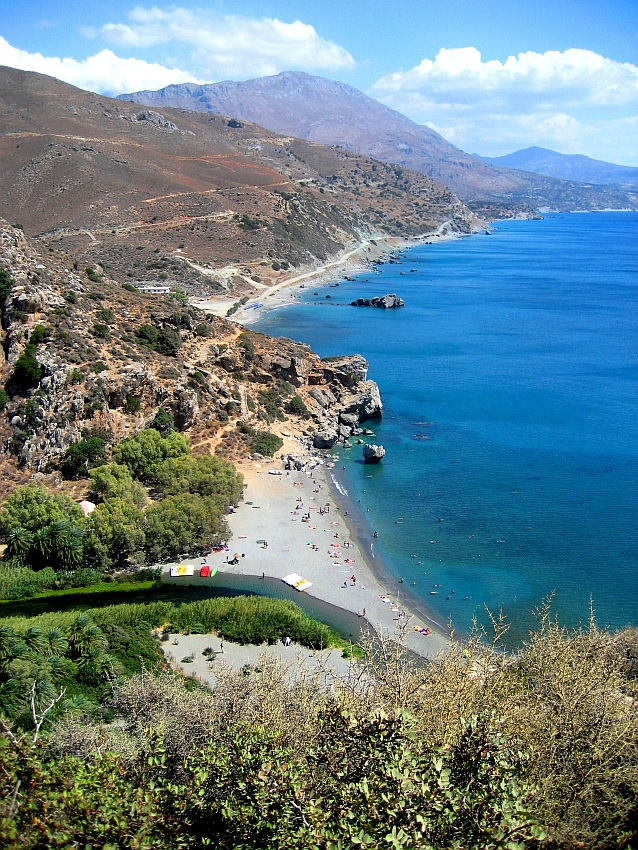 Palmenstrand von Preveli / Kreta (1)