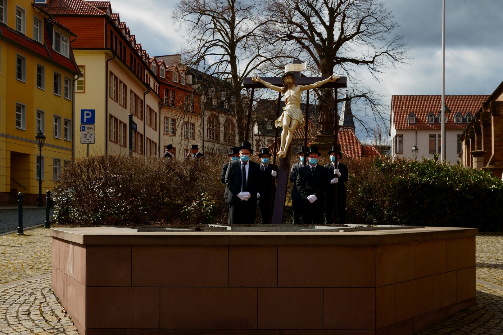 Palmsonntag 2012 in Heilbad Heiligenstadt - Die Kreuzigung