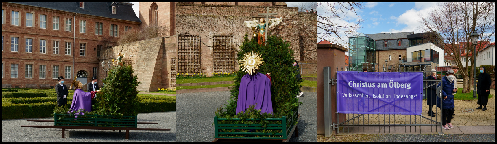 Palmsonntag 2012 in Heilbad Heiligenstadt - Jesus am Ölberg