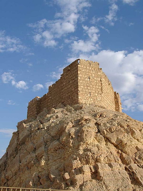 Palmyra: Blick auf die Zitadelle