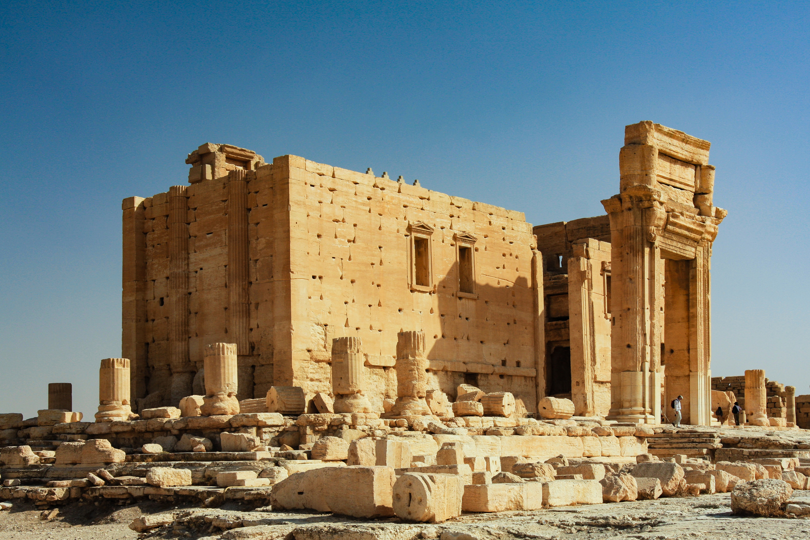 Palmyra: Der Baaltempel (1) (Archivaufnahme 2009)