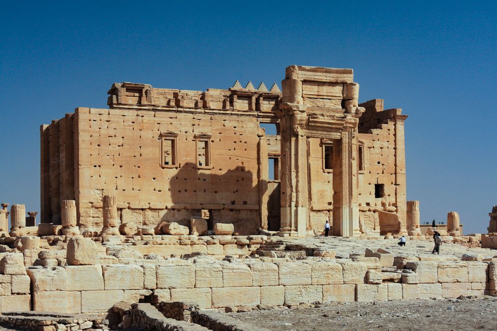 Palmyra: Der Baaltempel (2) (Archivaufnahme 2009)