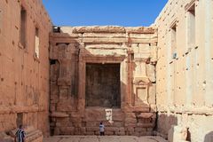 Palmyra: Die Cella des Baaltempels (Archivaufnahme 2009)