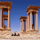 Palmyra , Tetrapylon.