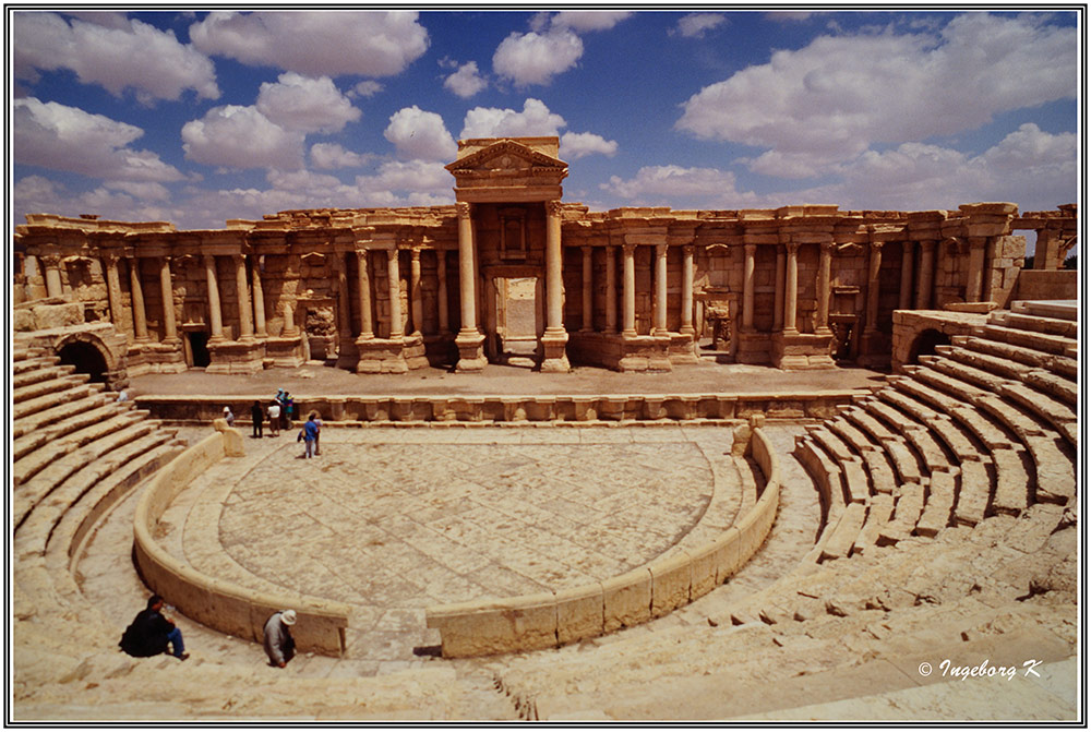 Palmyra Theater Foto & Bild asia, middle east, syria Bilder auf