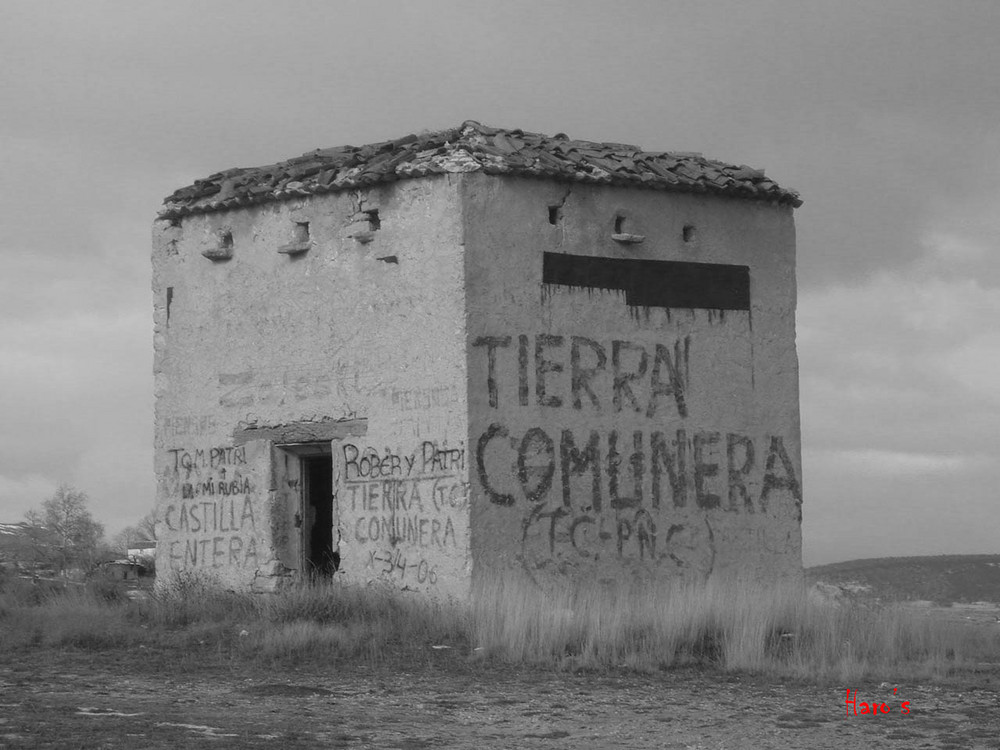 Palomar en ruinas.