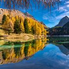 Palpuogna lake mirror