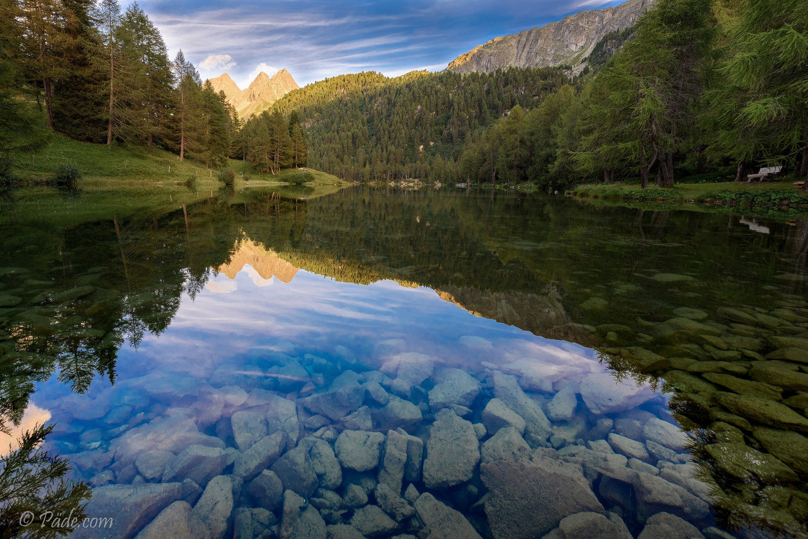 Palpuognasee im Albulatal (Graubünden-Schweiz)