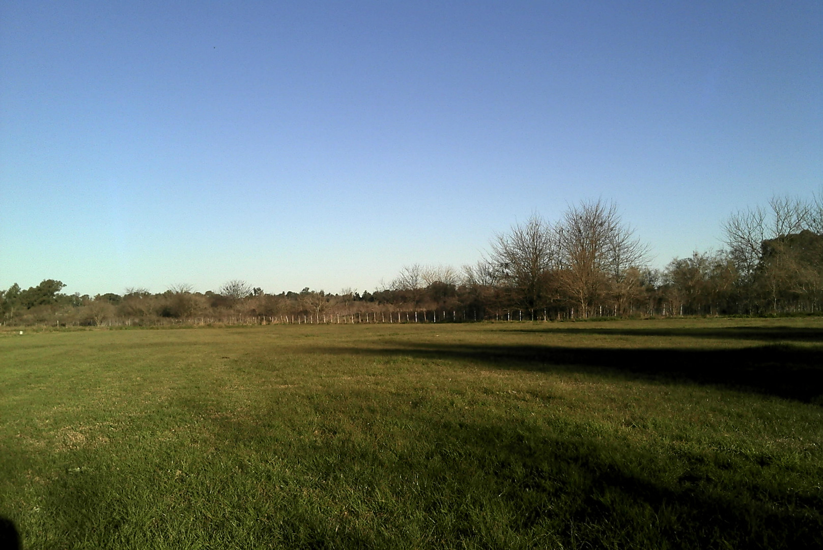 Pampa y cielo