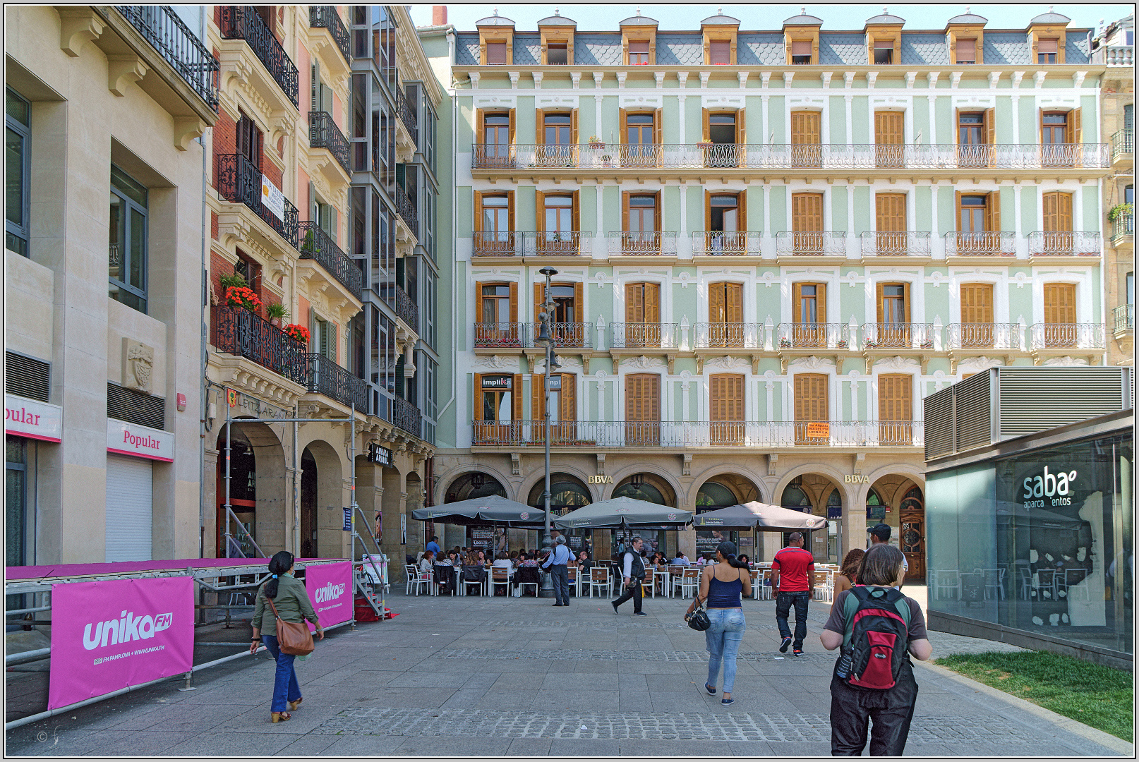 Pamplona, Plaza del Castillo I