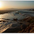 Pamukkale al tramonto